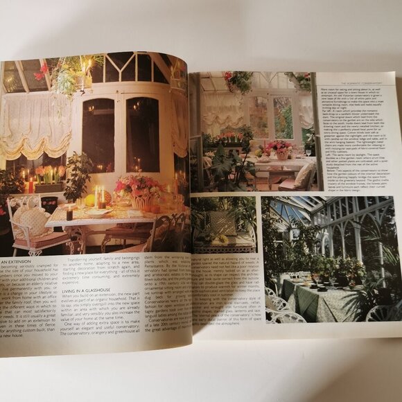 1987 Laura Ashley Home Decorating Book Softcover Soft Furnishings Vintage Fabric - Picture 12 of 13